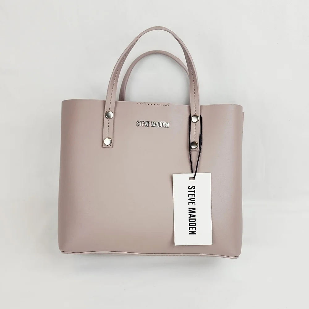 Steve Madden BValley Taupe Satchel Bag